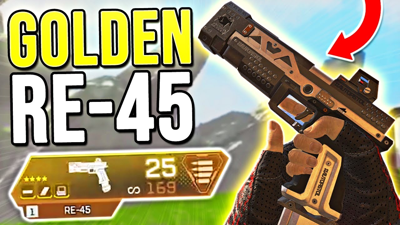 When You Find the GOLDEN RE-45 in Ranked...