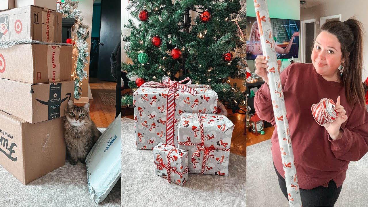 Wrapping Christmas Presents | Vlogmas