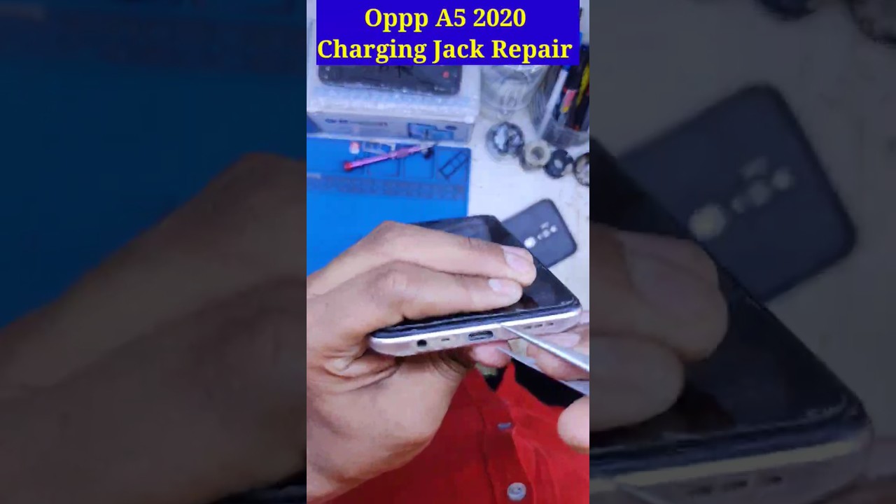 Oppo A5 2020 Charging Not Working Solution!! Oppo A5 Charging Jack Repair #oppo