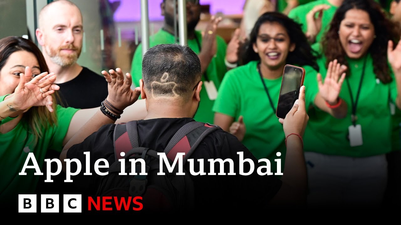 Why has Apple launched its first store in India? - BBC News