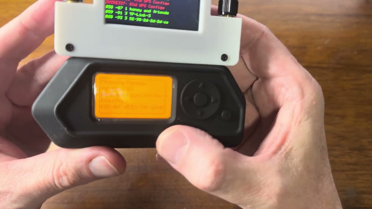 Плата разработки Flipper-Zero Dual ESP32 WIFI с сенсорным экраном, антенной 433 МГц и GPS. Работа...