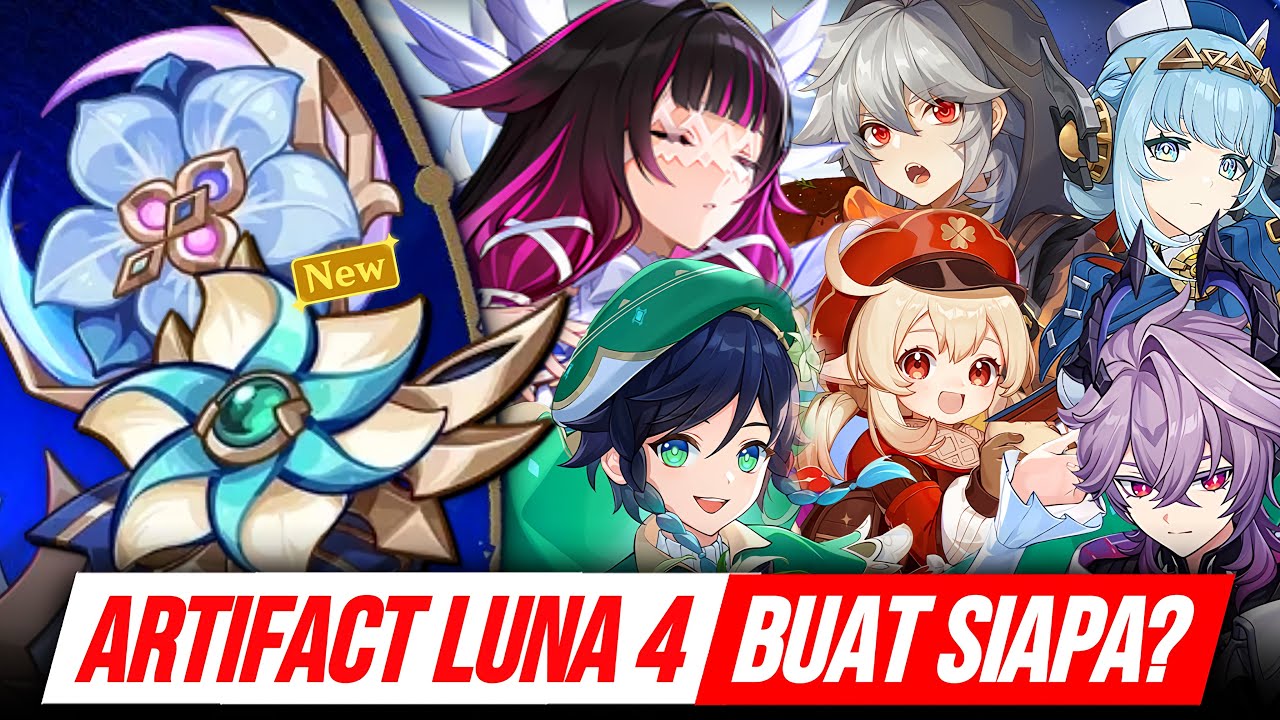 Columbina & Ineffa Pakai Artifact Baru?! Analisis Artifact Luna 4 & Buff Hexerei - Lapakhuda.com