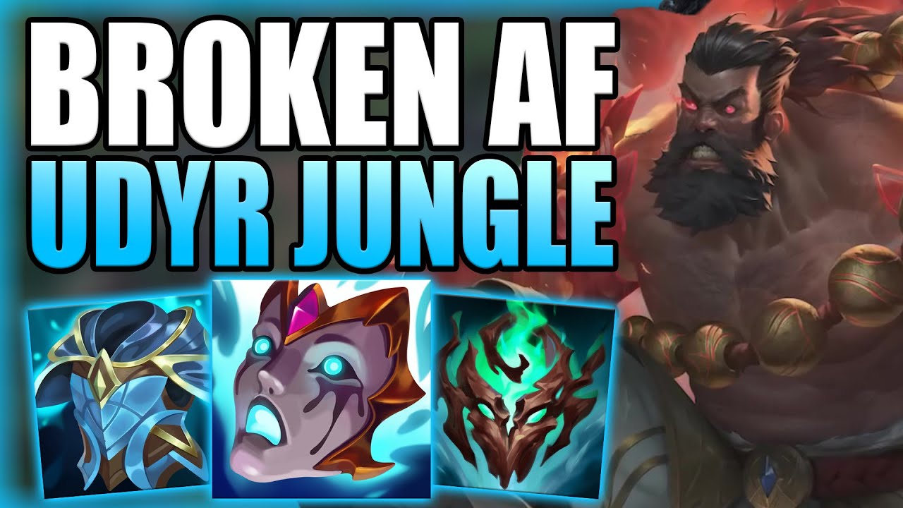 RIOT MADE UDYR JUNGLE INSANELY BROKEN AFTER ALL THE ITEM CHANGES! - League of Legends Guide