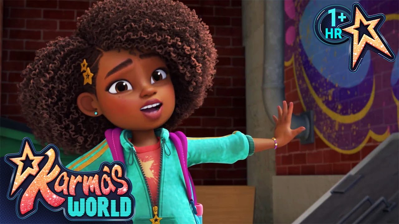 Karma Goes To Work | NEW COMPILATION | Karma's World | Scholastic After School