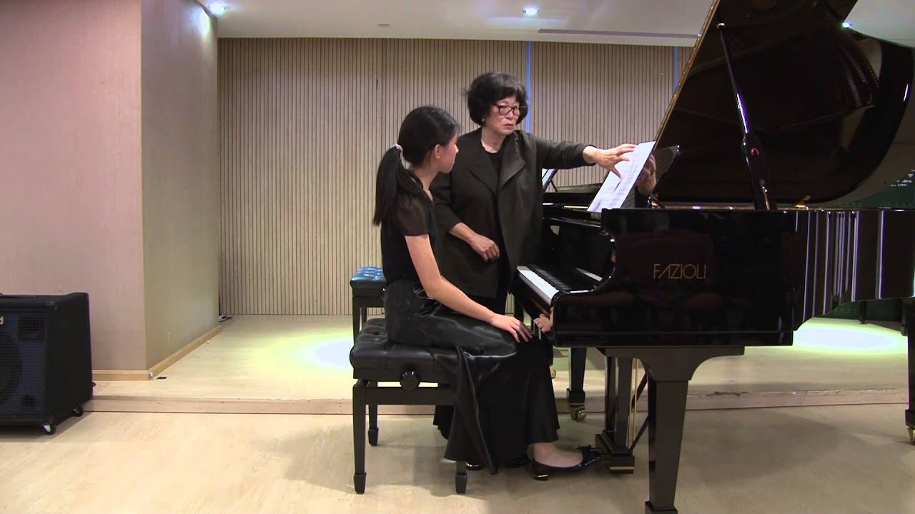 Masterclass with Patsy Toh (Piano) Liszt - Les Jeux d'eau a la Villa d' Este