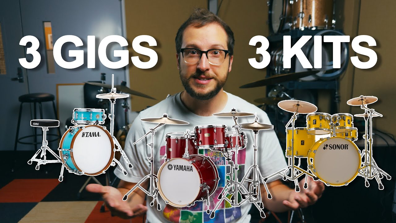 3 Gigs 3 Drum Kits - The Life of a Full Time Drummer