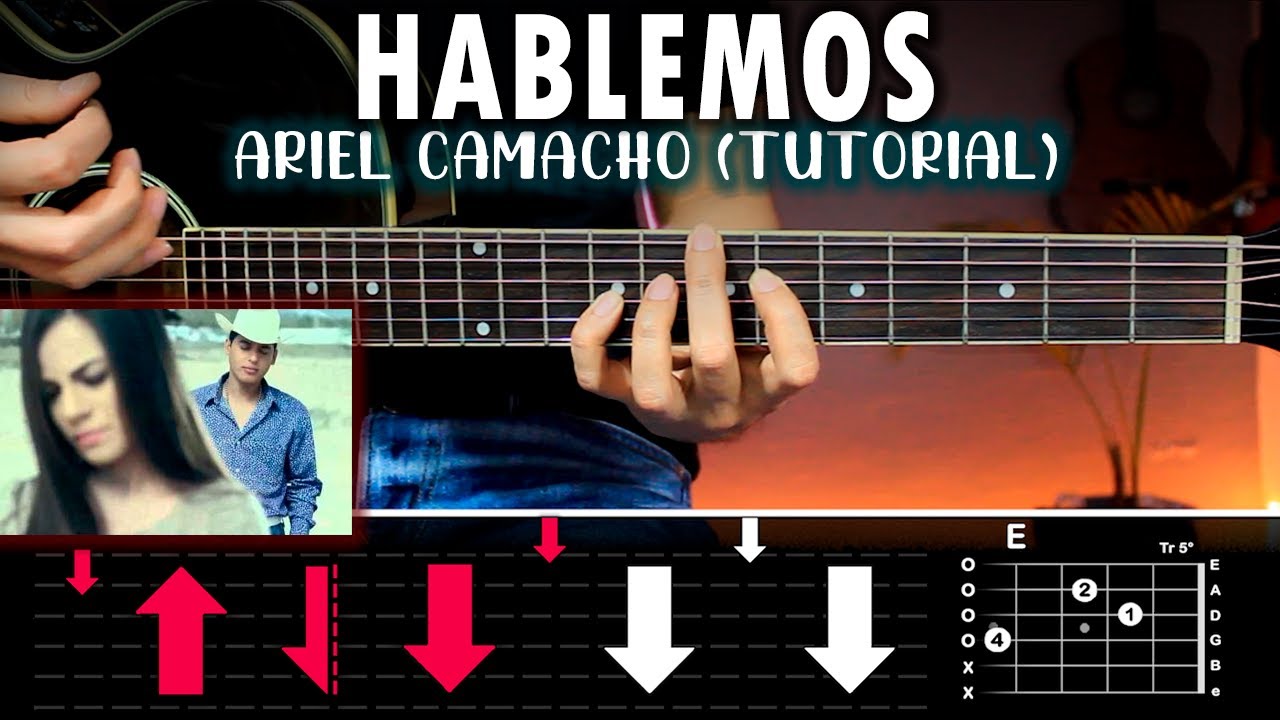 Hablemos - Ariel Camacho GUITARRA Tutorial | Acordes