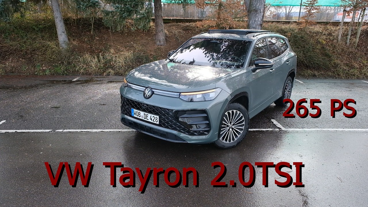 2026 VW Tayron R-Line 195, 2.0TSI (265PS) - Auto Vorstellung