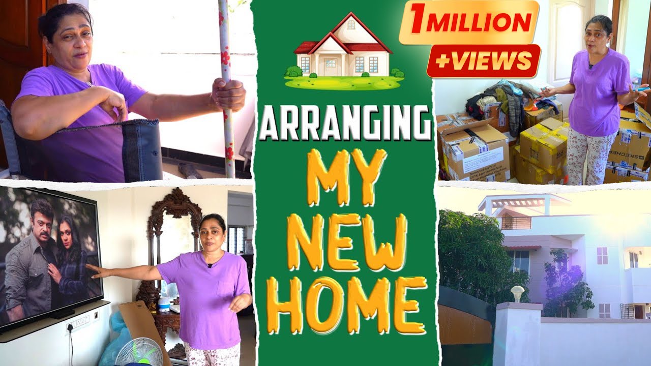 My New Home Tour 🏠🥰 | Before Arrangements | Uma Riyaz
