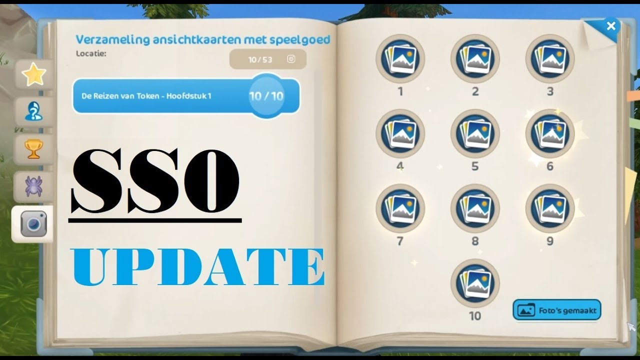 SSO - Update 21 aug JAMES en eerste 10 TOKENS WALKTHROUGH