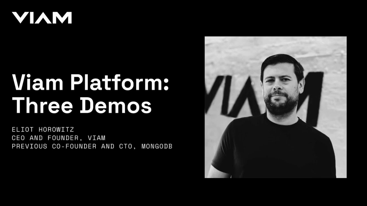 CEO Walkthrough: 3 Viam Platform Demos