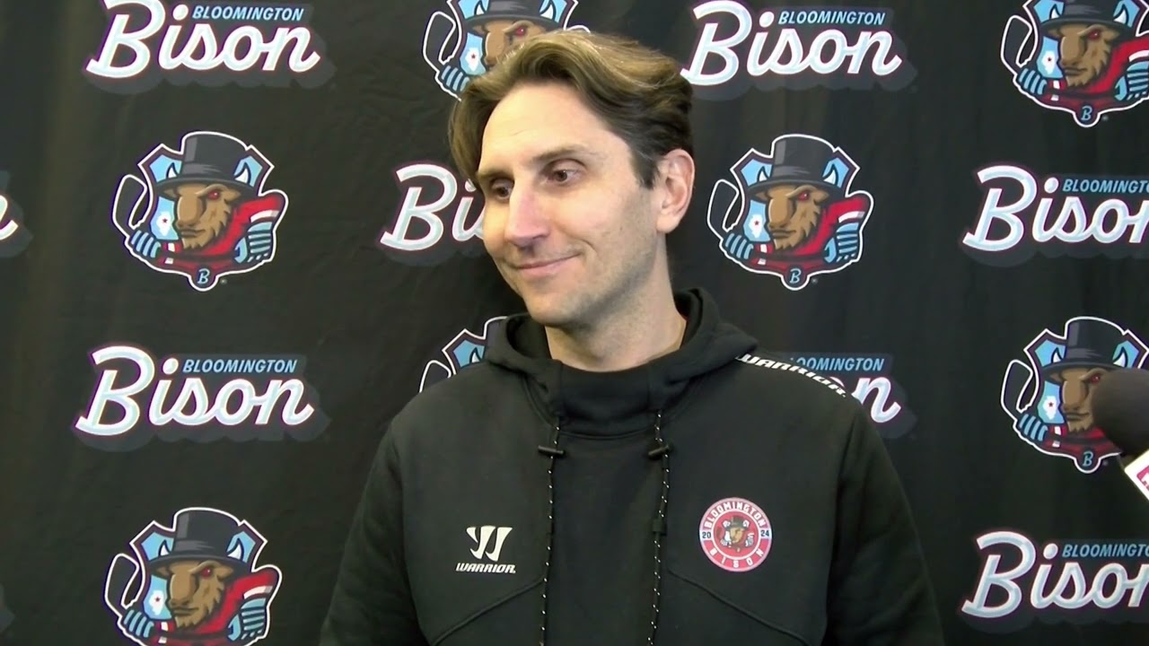 SPORTS: Bloomington Bison secures first home win vs. Kalamazoo Wings 3-1