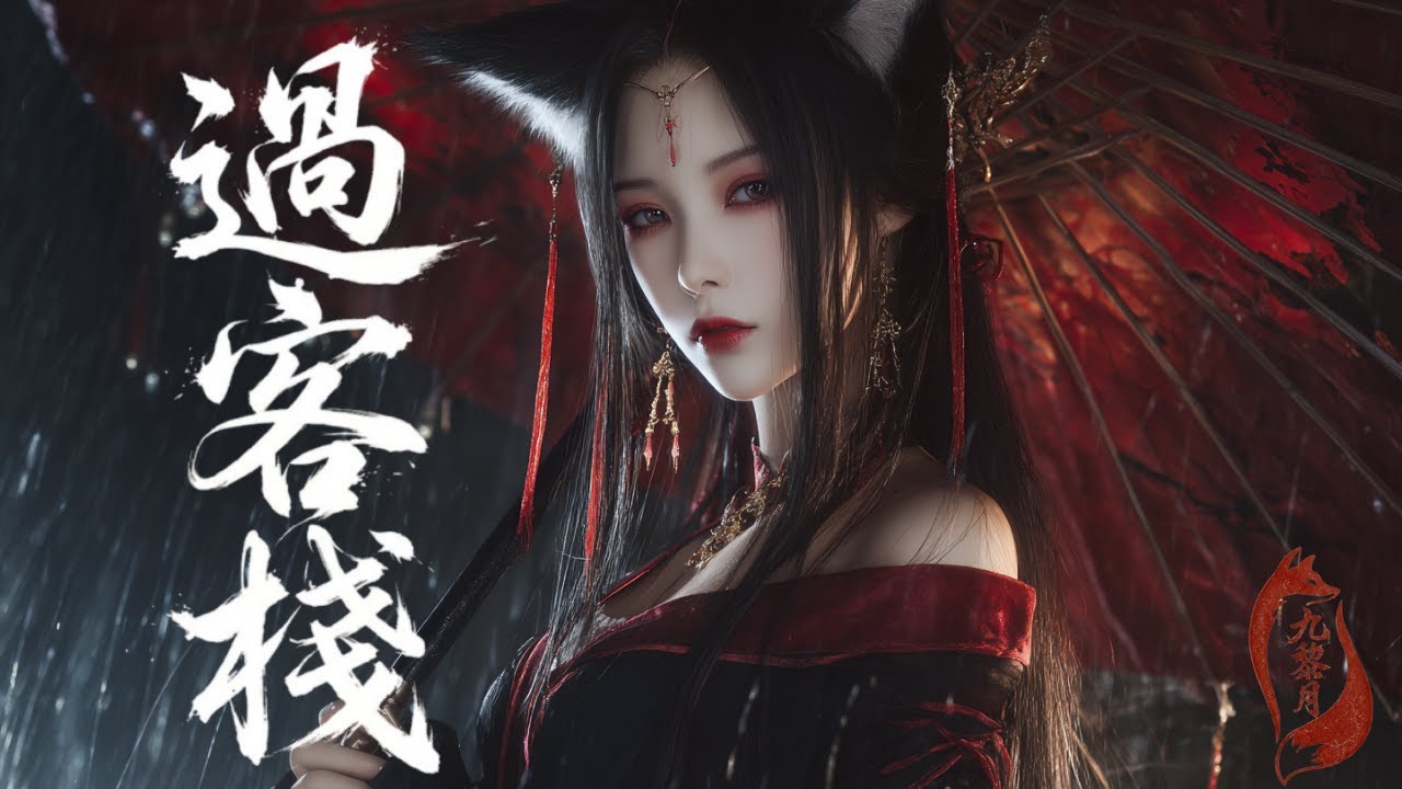 【中國風 - 過客棧】只求卸下這妝 有人能懂眼裡的霜 🎧 九黎月｜潮流R&B原創【Official Lyric Video】