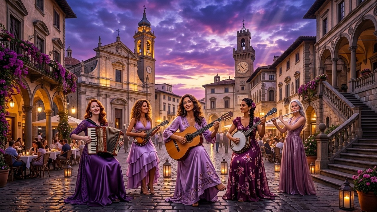 Romantic Sunset Instrumentals | Flamenco Fusion Relaxation