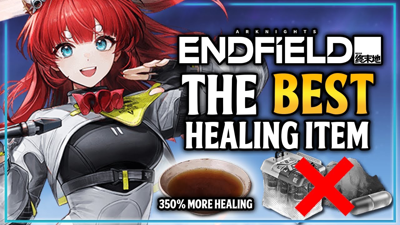 Make Anyone A Healer In Endfield With Jincao! | 350% Healing Increase From Buck Capsule A