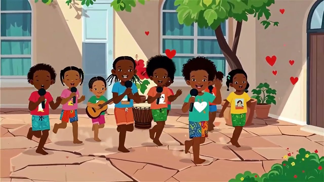 Avec Dieu je n’ai pas peur 🌈 | Chanson Afro Gospel Chrétienne de Confiance pour Enfants