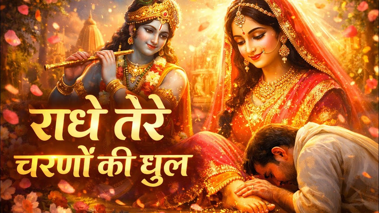 राधे तेरे चरणों की धूल जो मिल जाए 🙏 | Heart Touching Radha Krishna Bhajan | Radhe Radhe