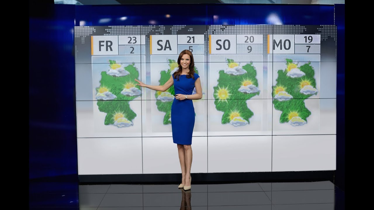 TV Moderatorin Susanne Schöne - Zusammenschnitt diverser Moderationen bei N24