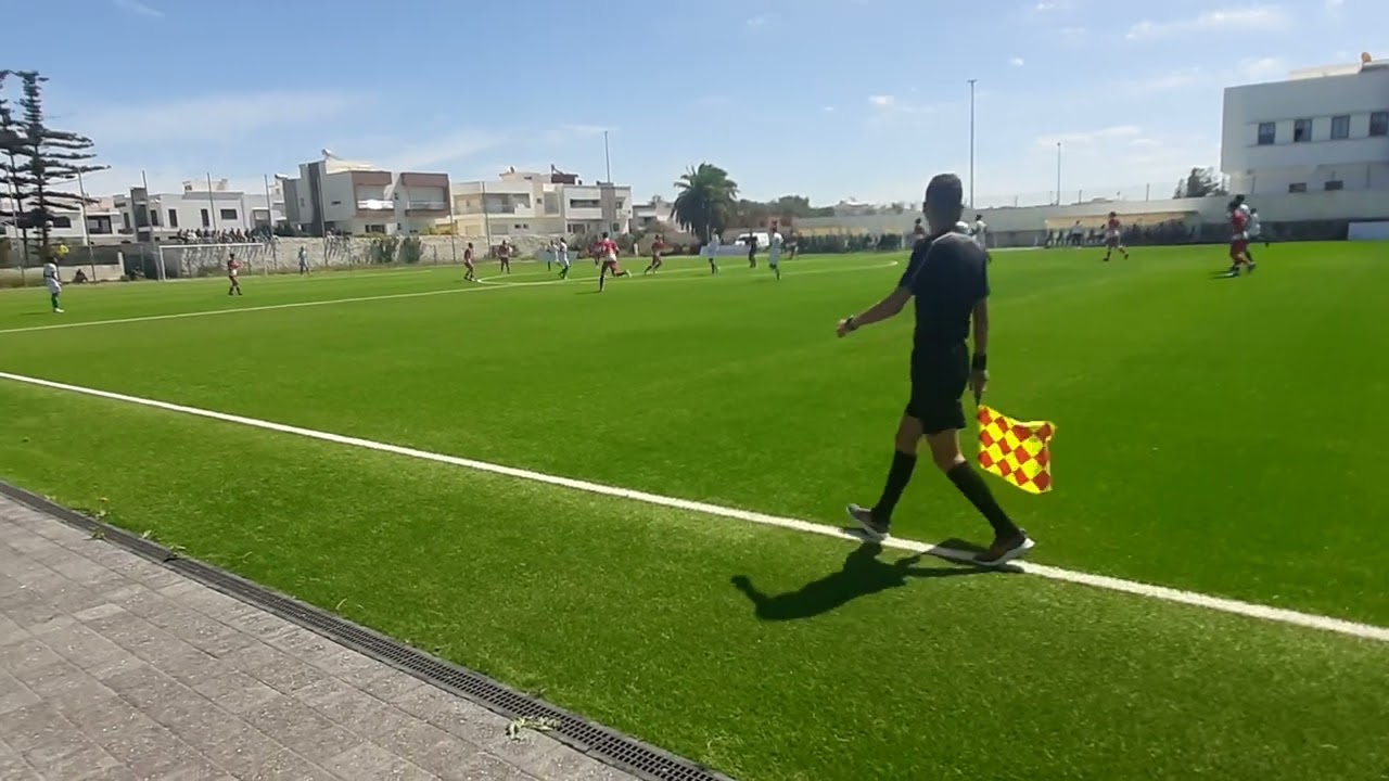 DHJ  VS  WAC U19  (1:0)       1ère  mi-temps نتمنى الشفاء العاجل لرضى أمزيل الذي أصيب أثناء المقابلة