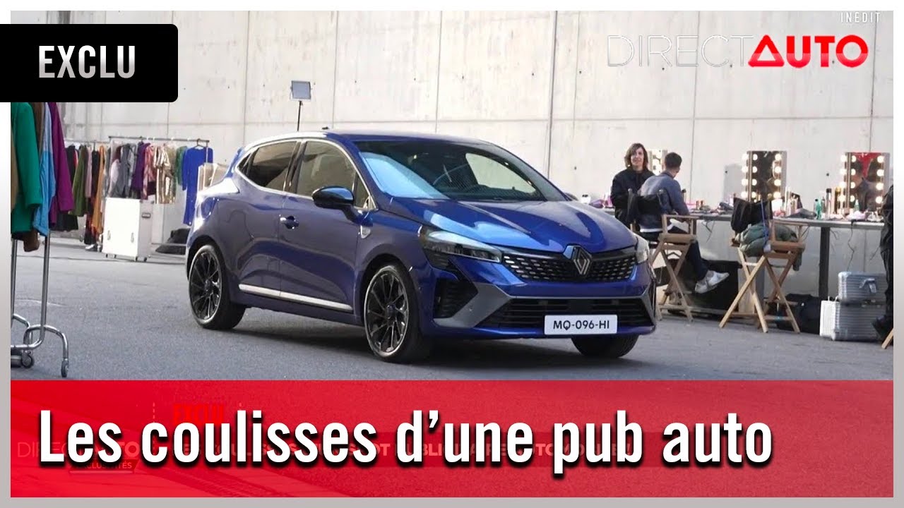 Exclu - Les coulisses d’un spot publicitaire automobile !