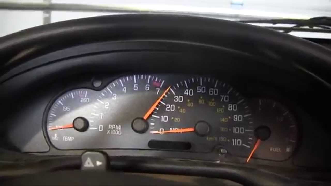 GM Dash Removal Pontiac Sunfire Stepper Motor Gauge Replacement