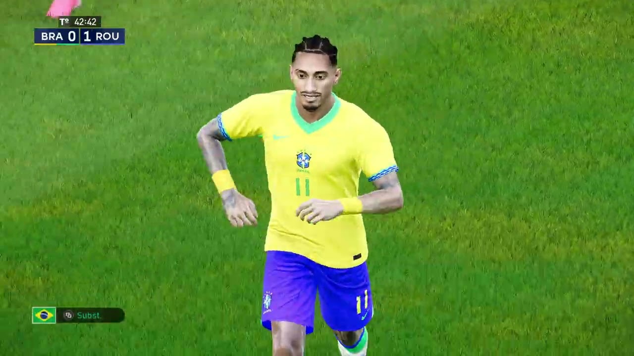 Amistoso 2032 - BRASIL 3 X 1 ROMÊNIA