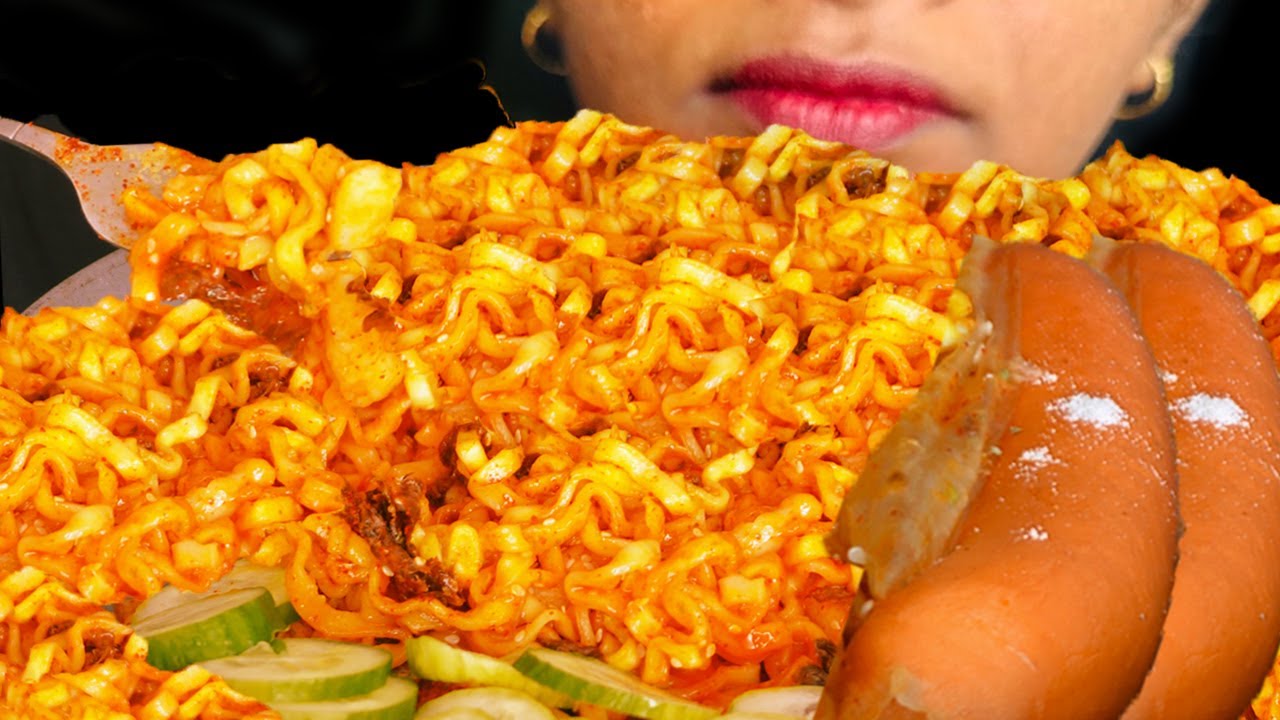 🌶️ INSANE Spicy Noodles & Tteokbokki Mukbang! Shocking Twist! 🍜😱