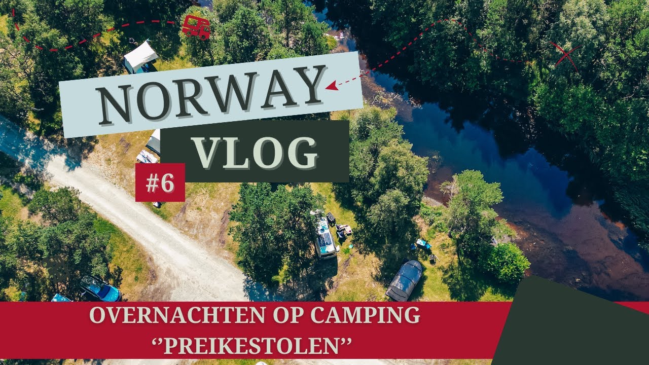 #6 OVERNACHTEN OP CAMPING PREIKESTOLEN | MUFFINS MAKEN IN OMNIA | HIKE VAN MORGEN VOORBEREIDEN