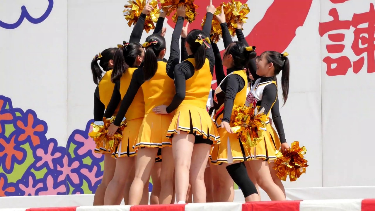 創成館高等学校チアリーディング部　2019のんのこ諫早まつり