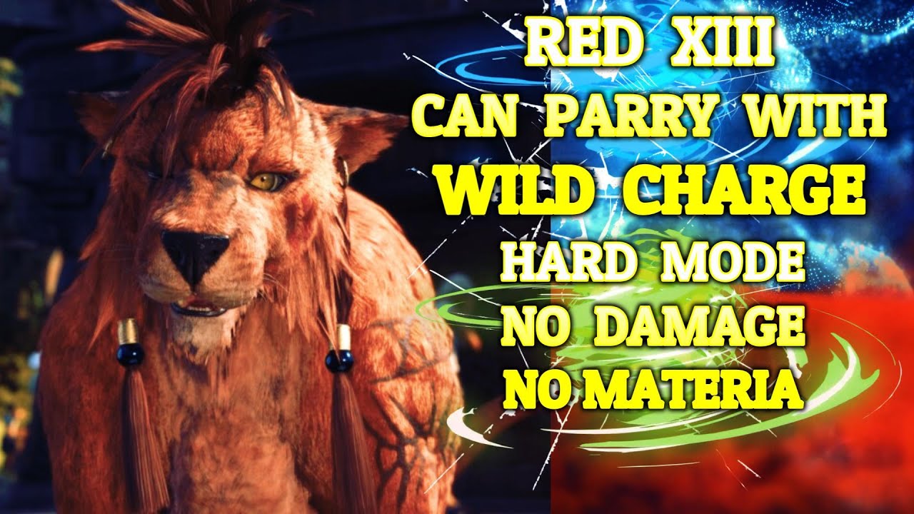 FFVII Rebirth You Can Perfect Parry & Dodge With Synergy Skills (Hard Mode, No Damage, No Materia)