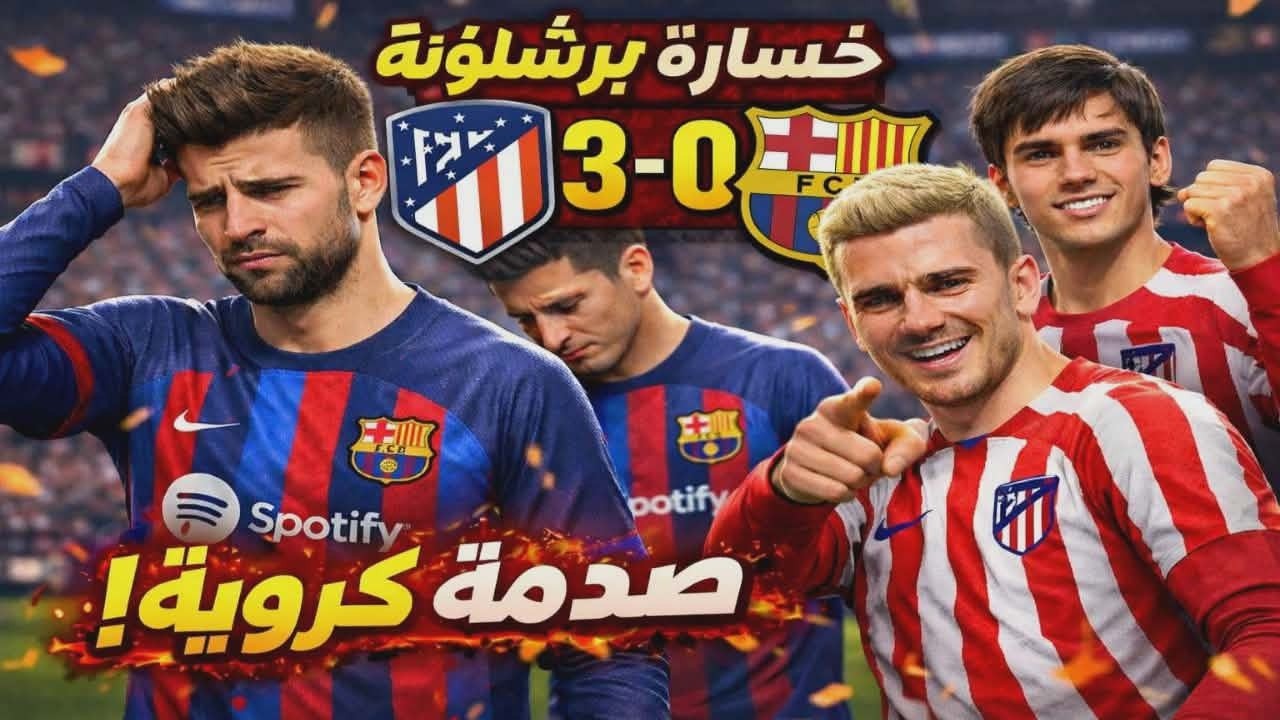 😱 خسارة قاسية لبرشلونة ضد أتلتيكو#pes  | Barcelona vs Atletico Crazy Match 🎮
