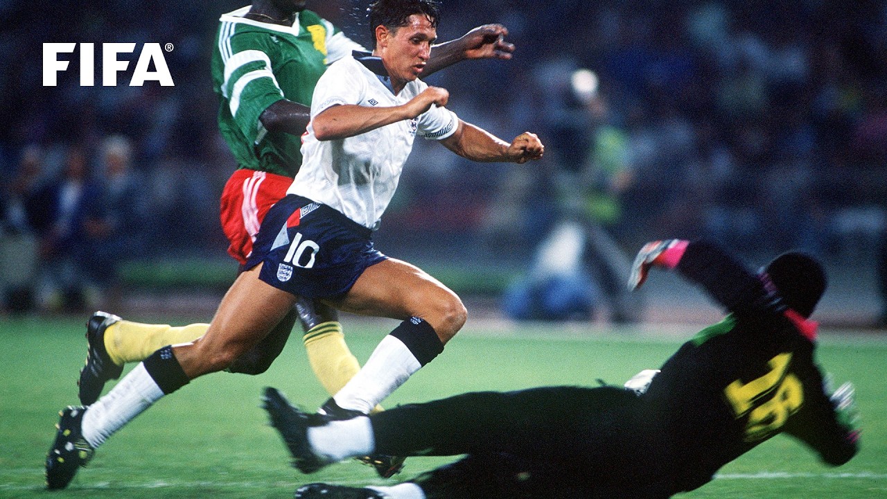 1-Minute Match: England vs Cameroon | 1990 FIFA World Cup Classic