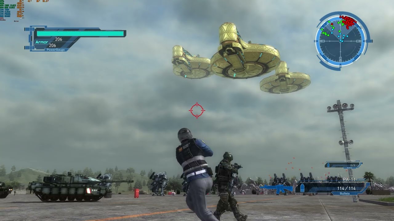 EARTH DEFENSE FORCE 5 12700+3060 4K 60