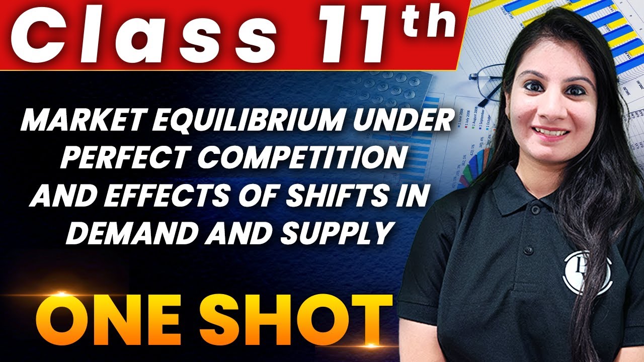 Market Equilibrium and Demand and Supply in 1 Shot- Everything Covered | Class 11th | Economics 🔥