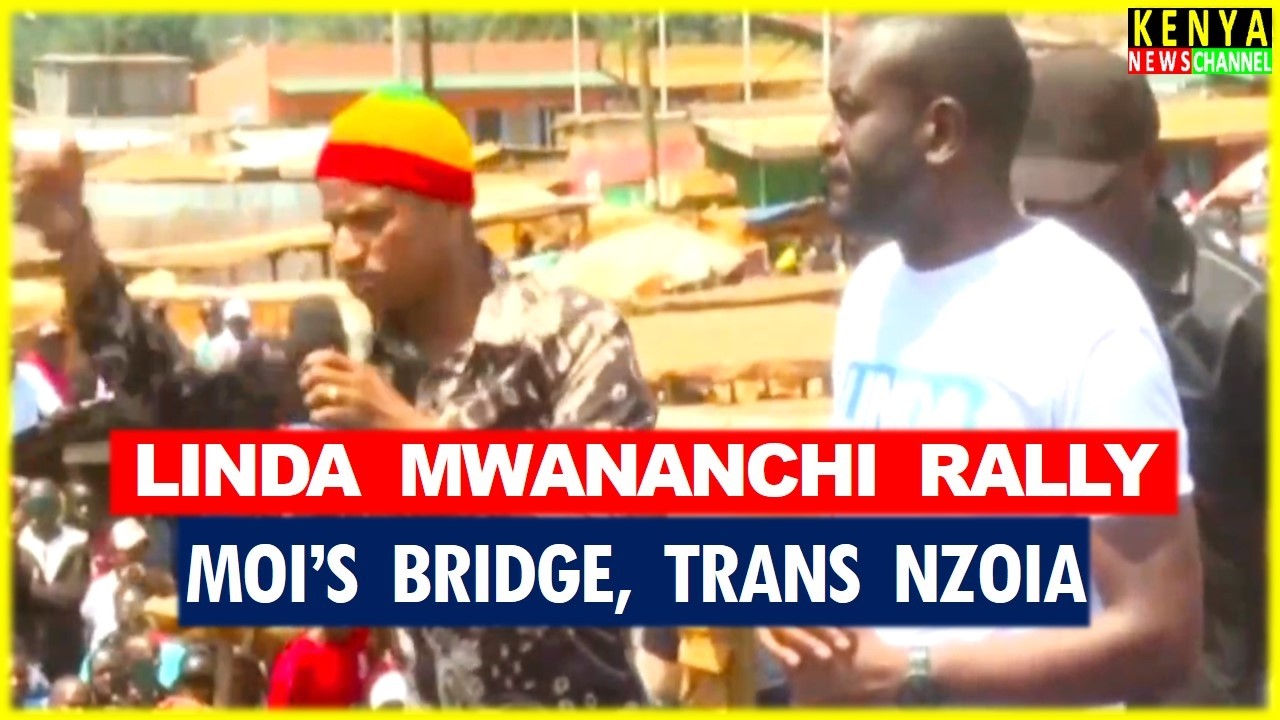 Babu Owino ELECTRIFYING speech today with Sifuna at Linda Mwananchi Rally Moi's Bridge Trans Nzoia