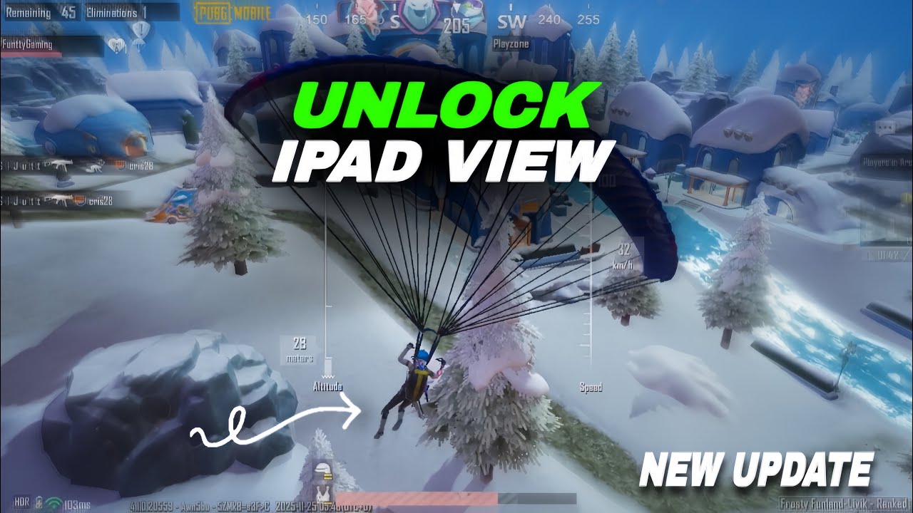 New UPDATE! How to Unlock iPad view in All 2025 Mobile Work🔥|PUBG/BGMI😍how to get iPad view 