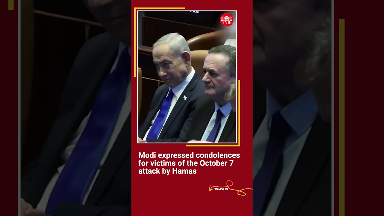 Modi Says India &lsquo;Stands Strong with Israel&rsquo; | Historic Parliament Address | #shorts