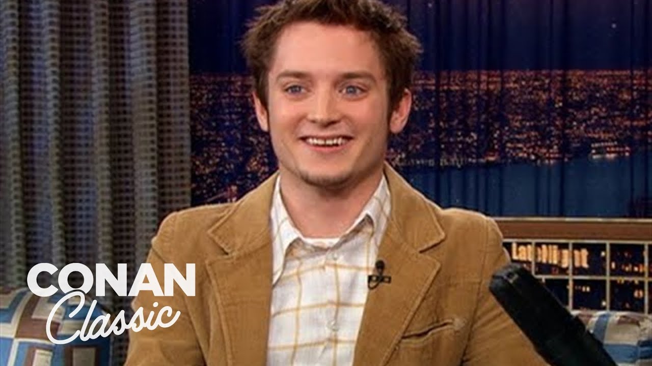Elijah Wood Went To A Fan’s Oscars After-Party | Late Night with Conan O’Brien