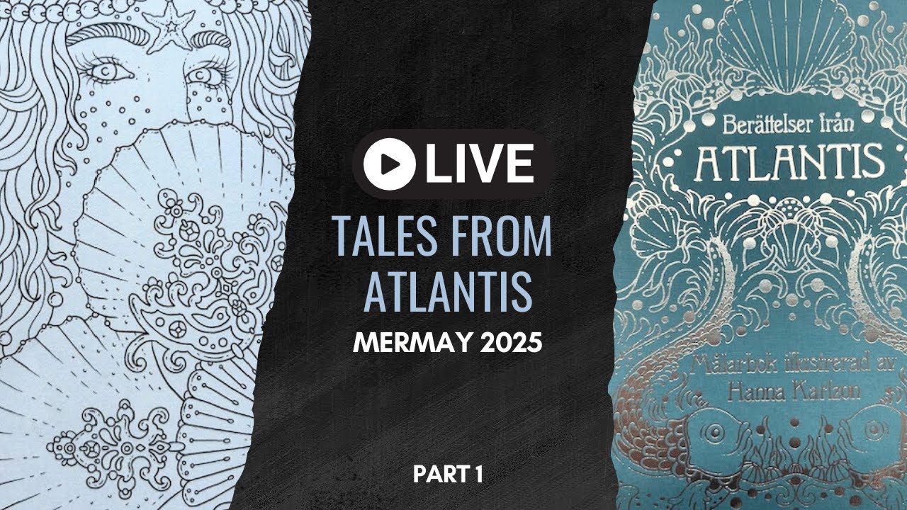 MerMay 2025 | Portraits with Derwent Inktense (Part 1.5)