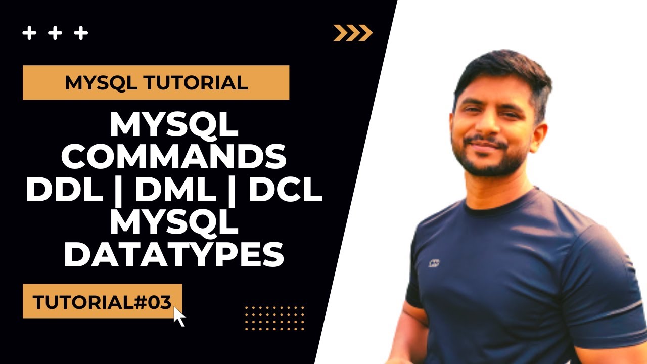 SQL Commands | DDL DML TCL Commands | SQL Datatypes | In Hindi
