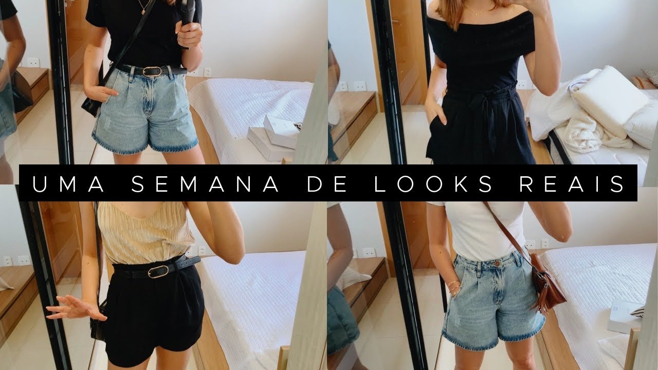 DESAFIO ARMÁRIO CÁPSULA | Ep.03: UMA SEMANA DE LOOKS REAIS
