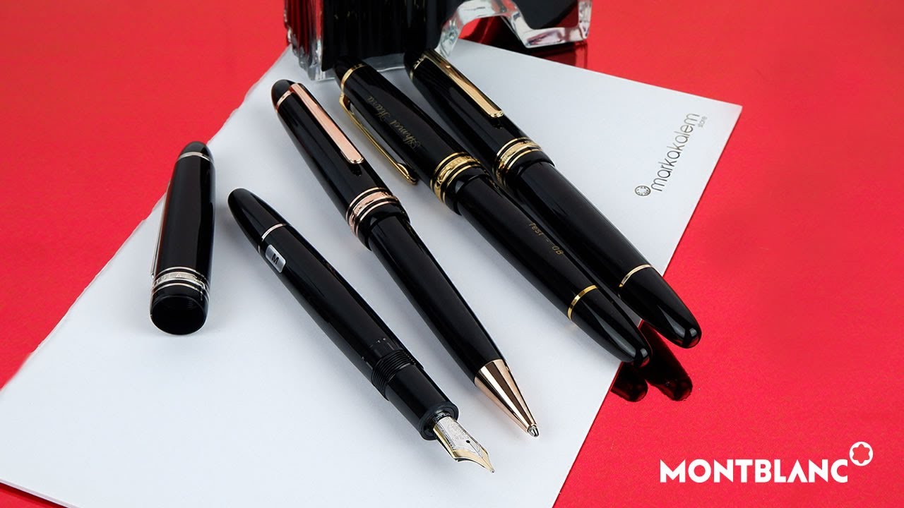 Montblanc Meisterstück Le Grand Dolma, Roller ve Tükenmez Kalem