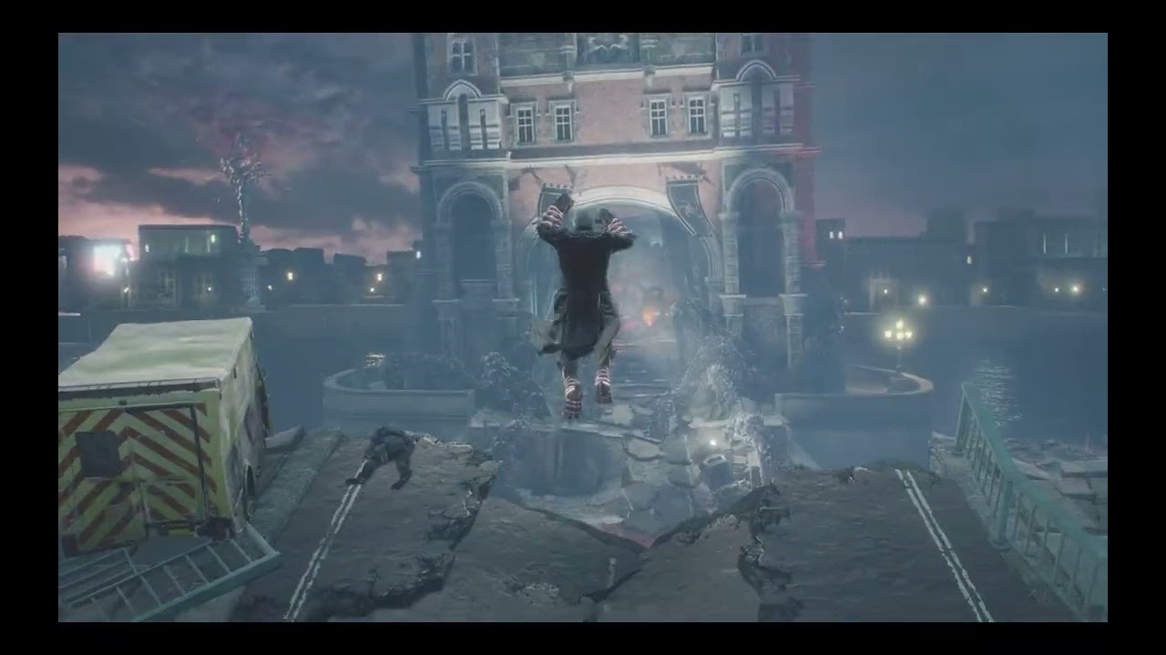 001 Red Grave City in Devil May Cry 5 Walkthrough with Vergil