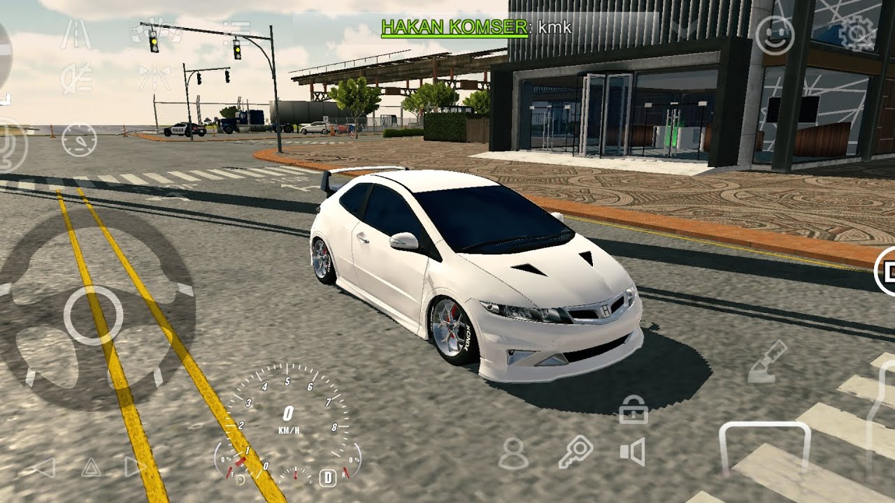 Drift ayarlı hondamız hediye edilmiştir