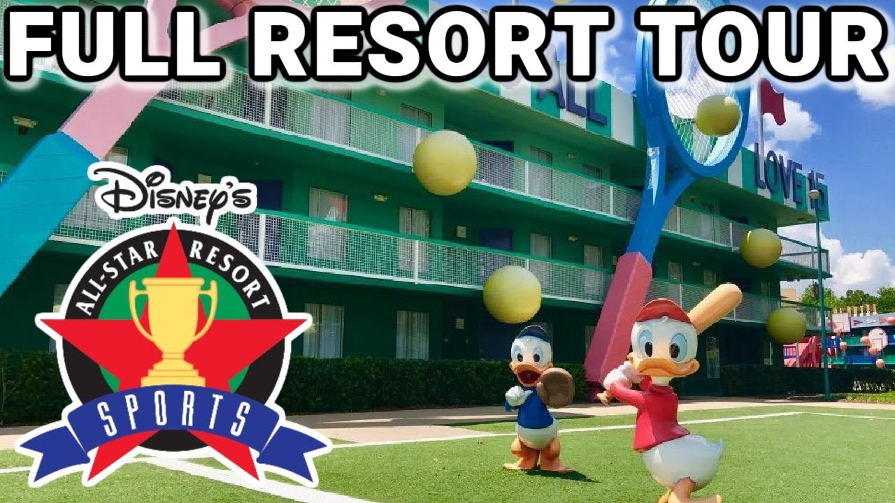 Full Walking Tour of Disney's All Star Sports Resort | Family-Friendly, Budget Hotel at Disney World