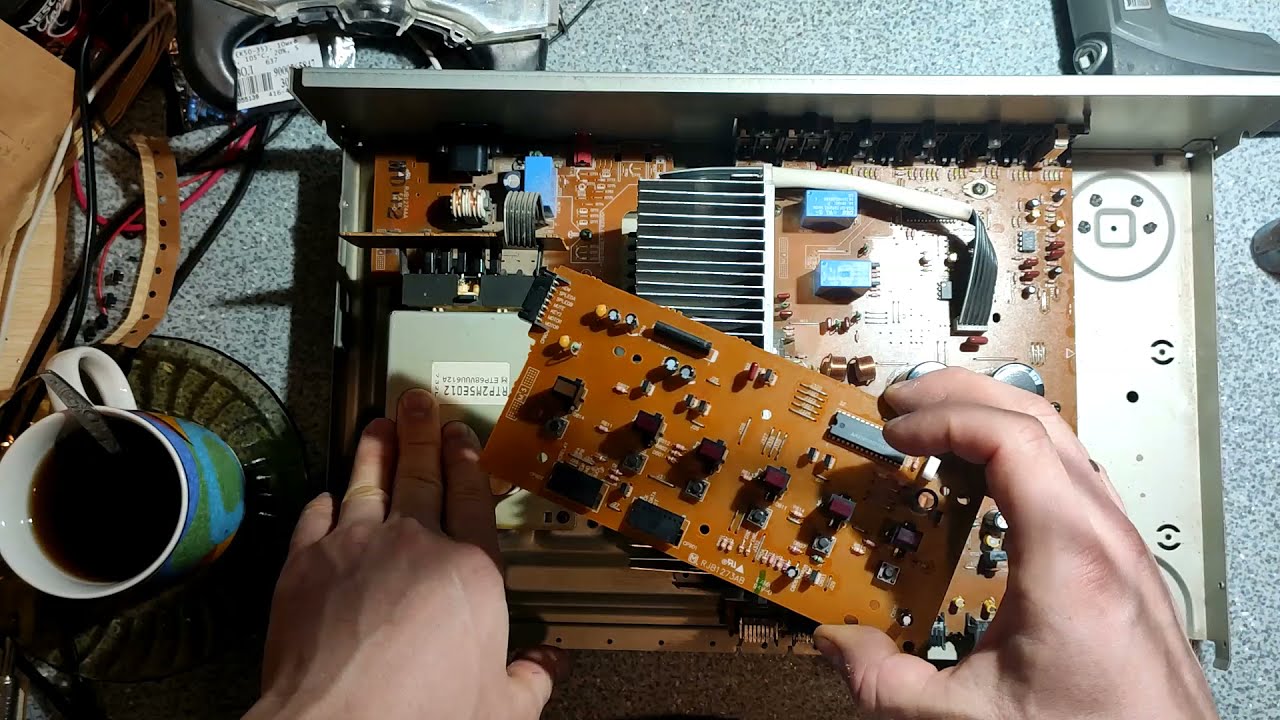 Усилитель Technics SU V500 обзор, ремонт, 