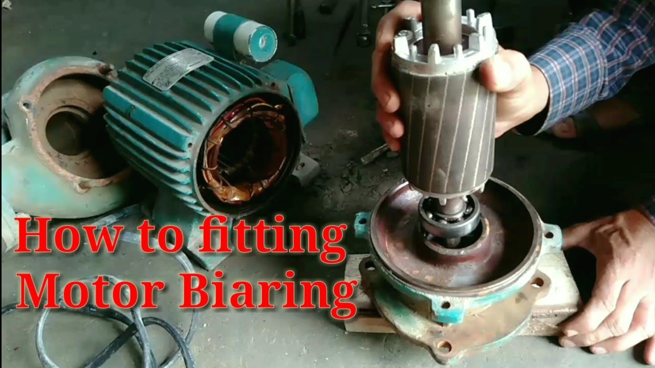 How to change motor bearing
