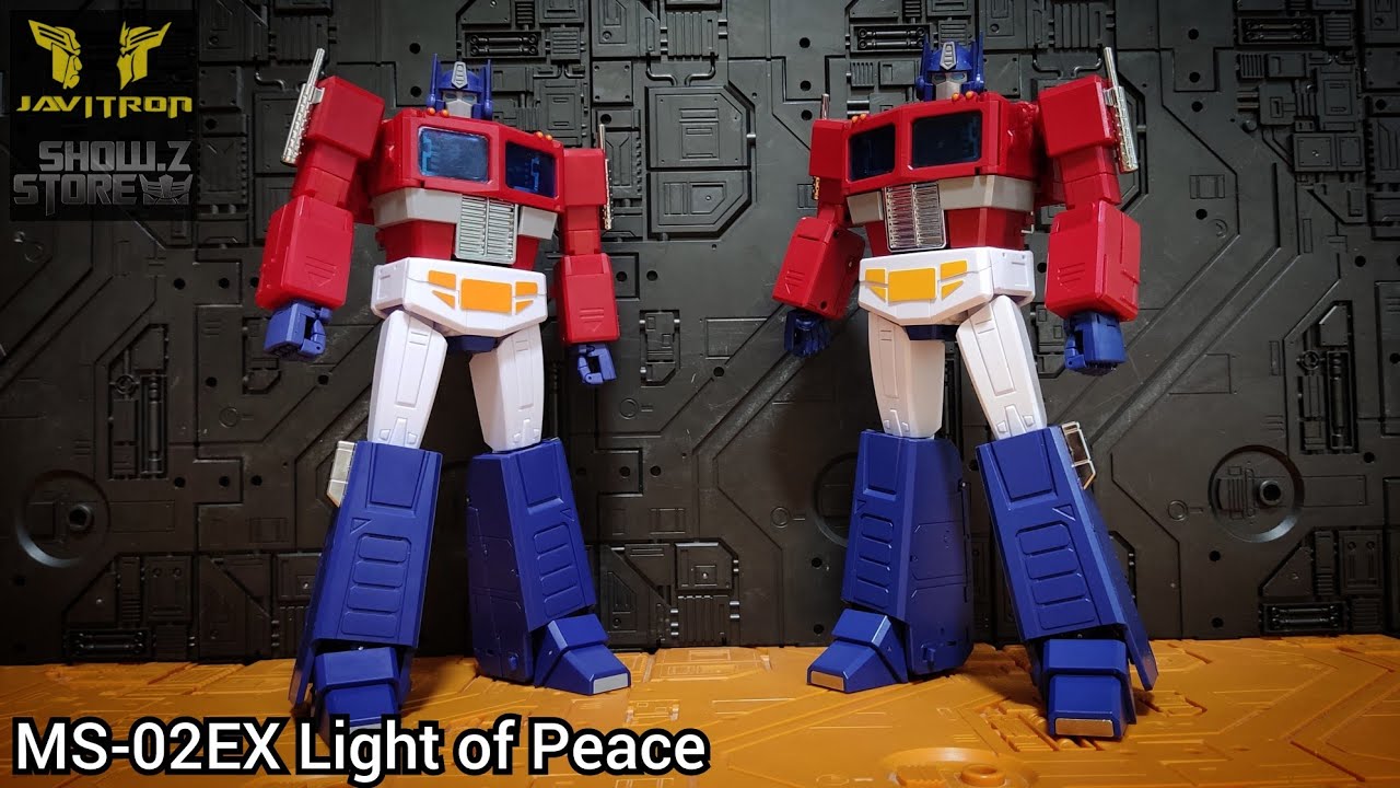 Review Transformers Magic Square MS-02Ex Light of Peace Masterpiece Optimus Prime 2023 Javitron Show