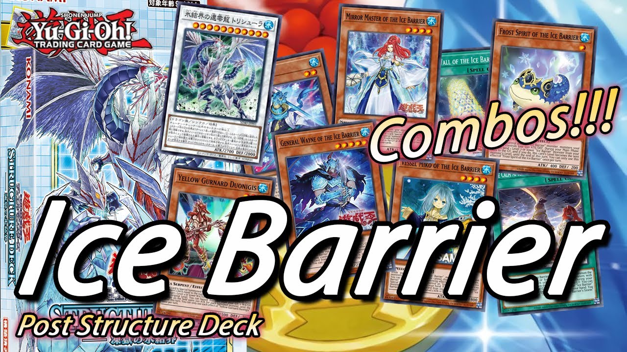 Yu-Gi-Oh! INSANE COMBOS!!! ICE BARRIER COMBOS & DECKLIST!!! POST ICE BARRIER STRUCTURE DECK 2020!!!