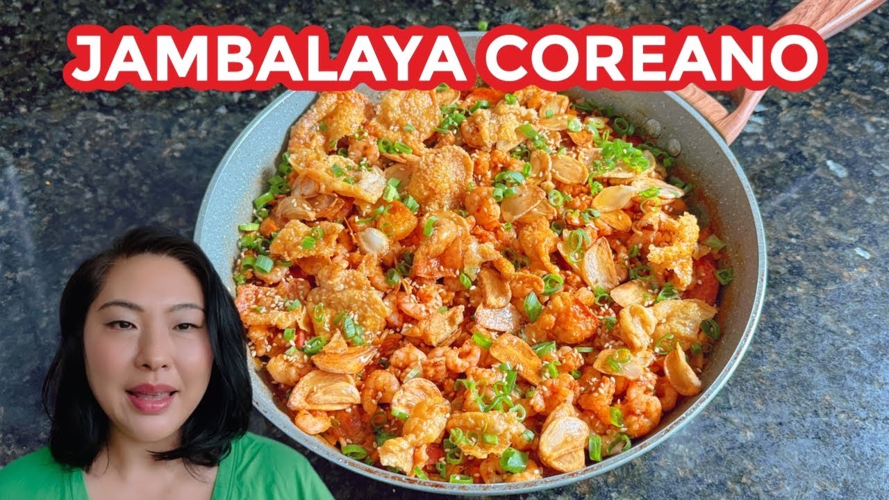 JAMBALAYA COREANO / Receita de 1 panela só